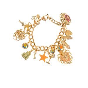 Gorgeous Kirks Folly Dance With Fairies Charm Bracelet, NEW